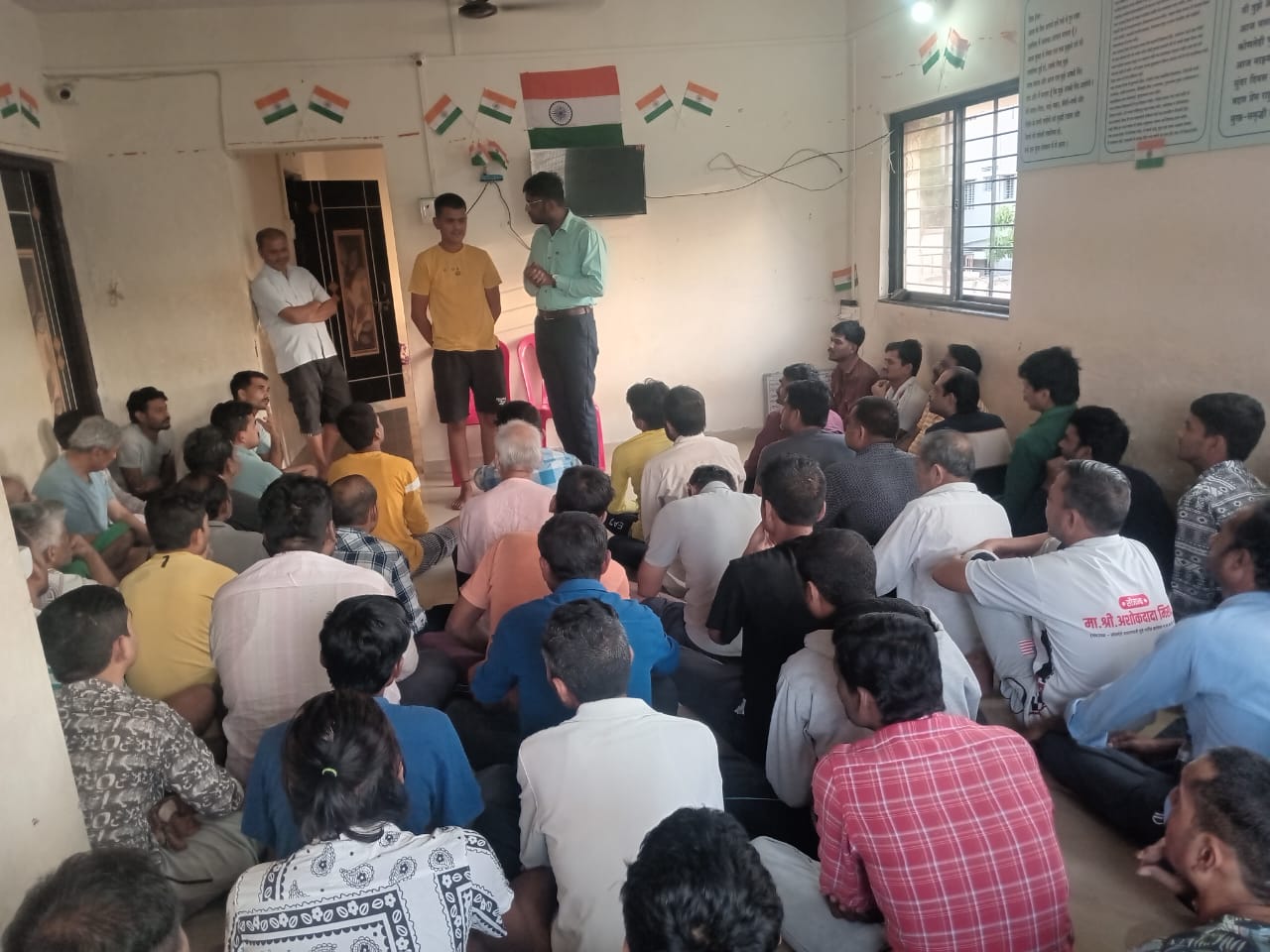 Community session at Sundar Jeevan Foundation